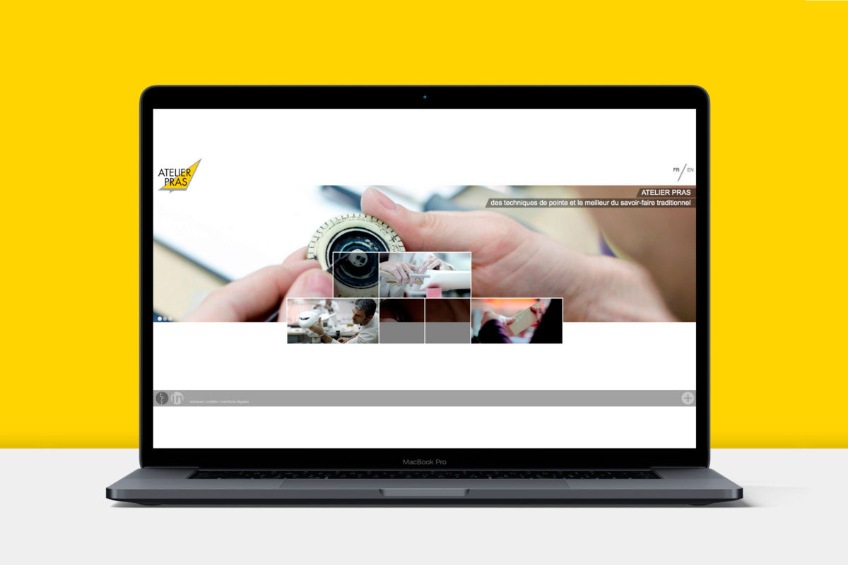 Website Atelier Pras