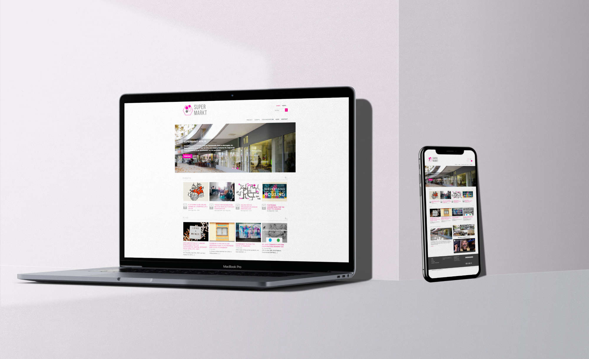 Website Supermarkt Berlin