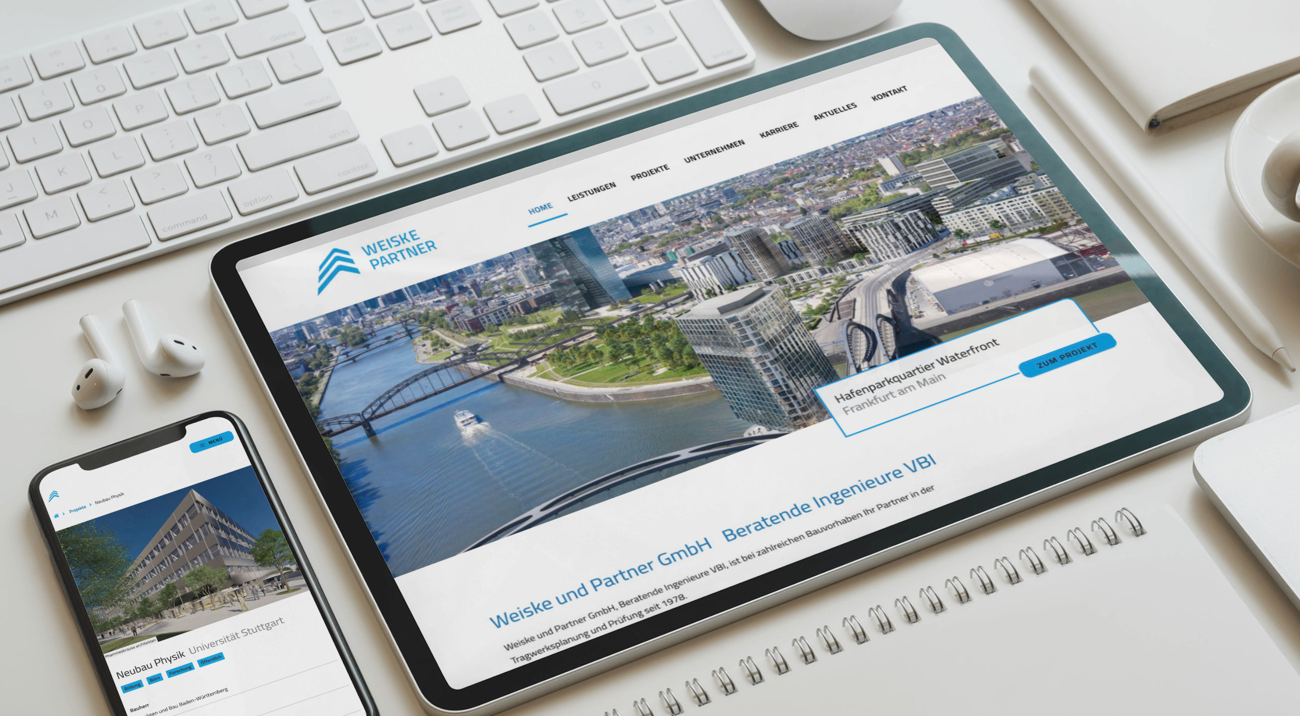 Website Weiske und Partner GmbH
