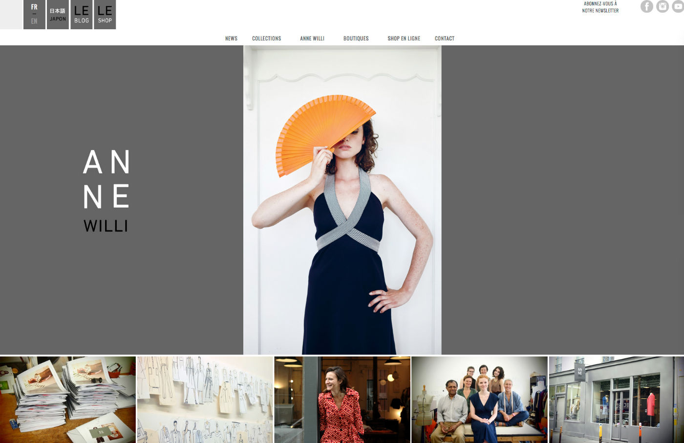Website Anne Willi