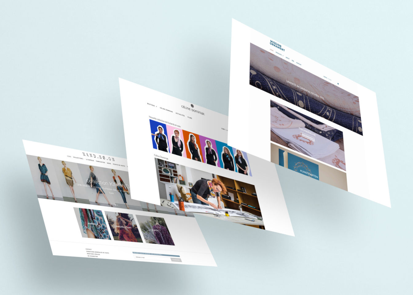 Screenshots E-Shop