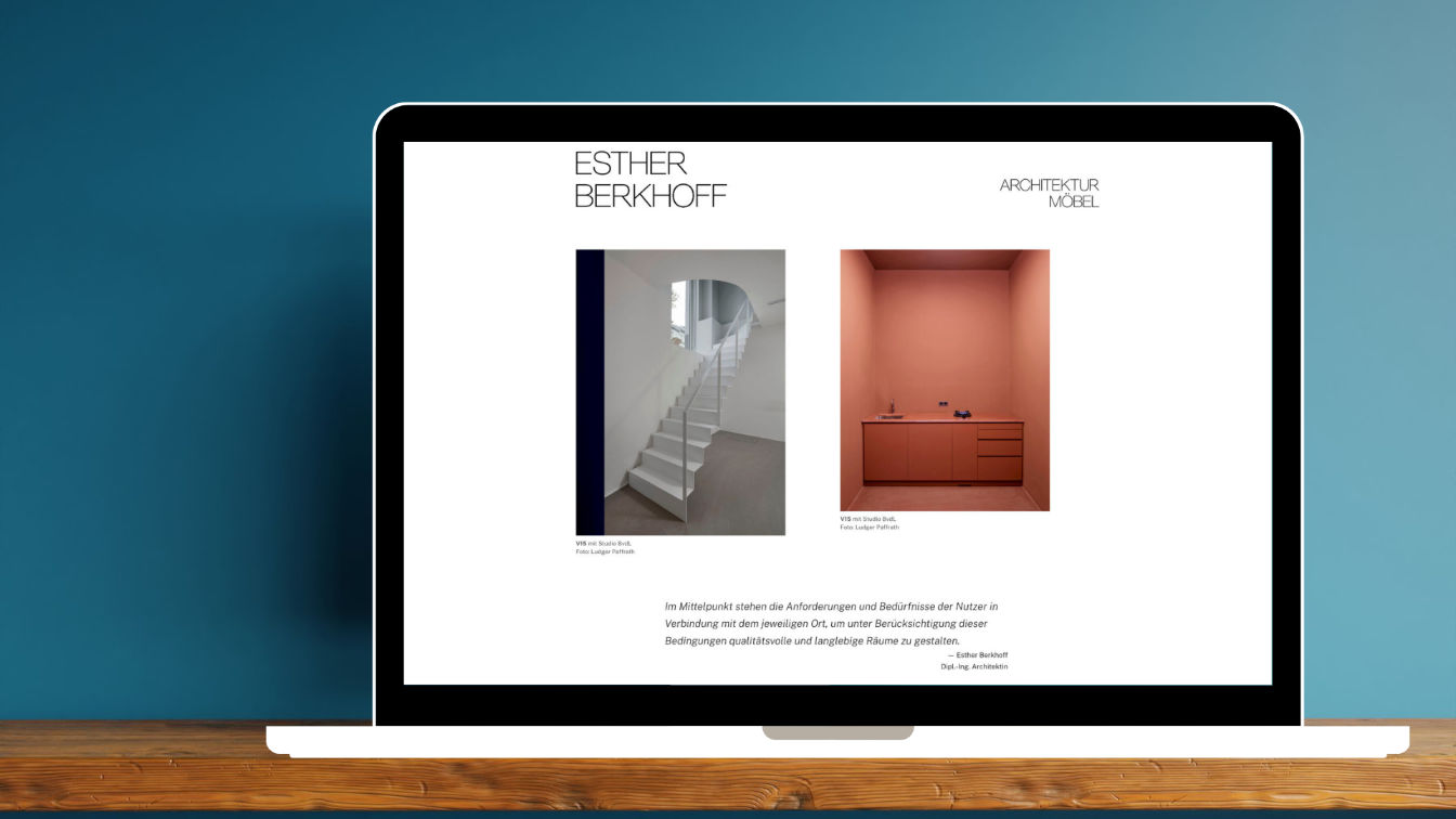 Website Esther Berkhoff