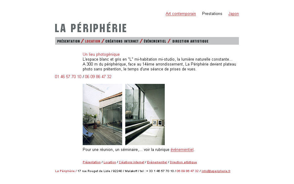 Website La Périphérie