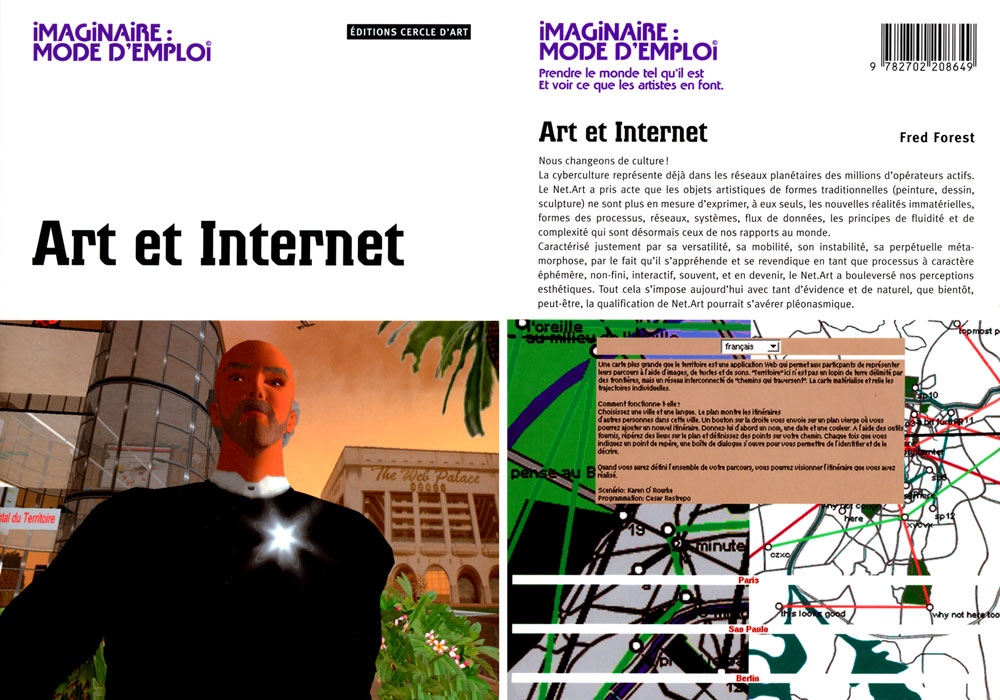 Cover Art et Internet von Fred Forest