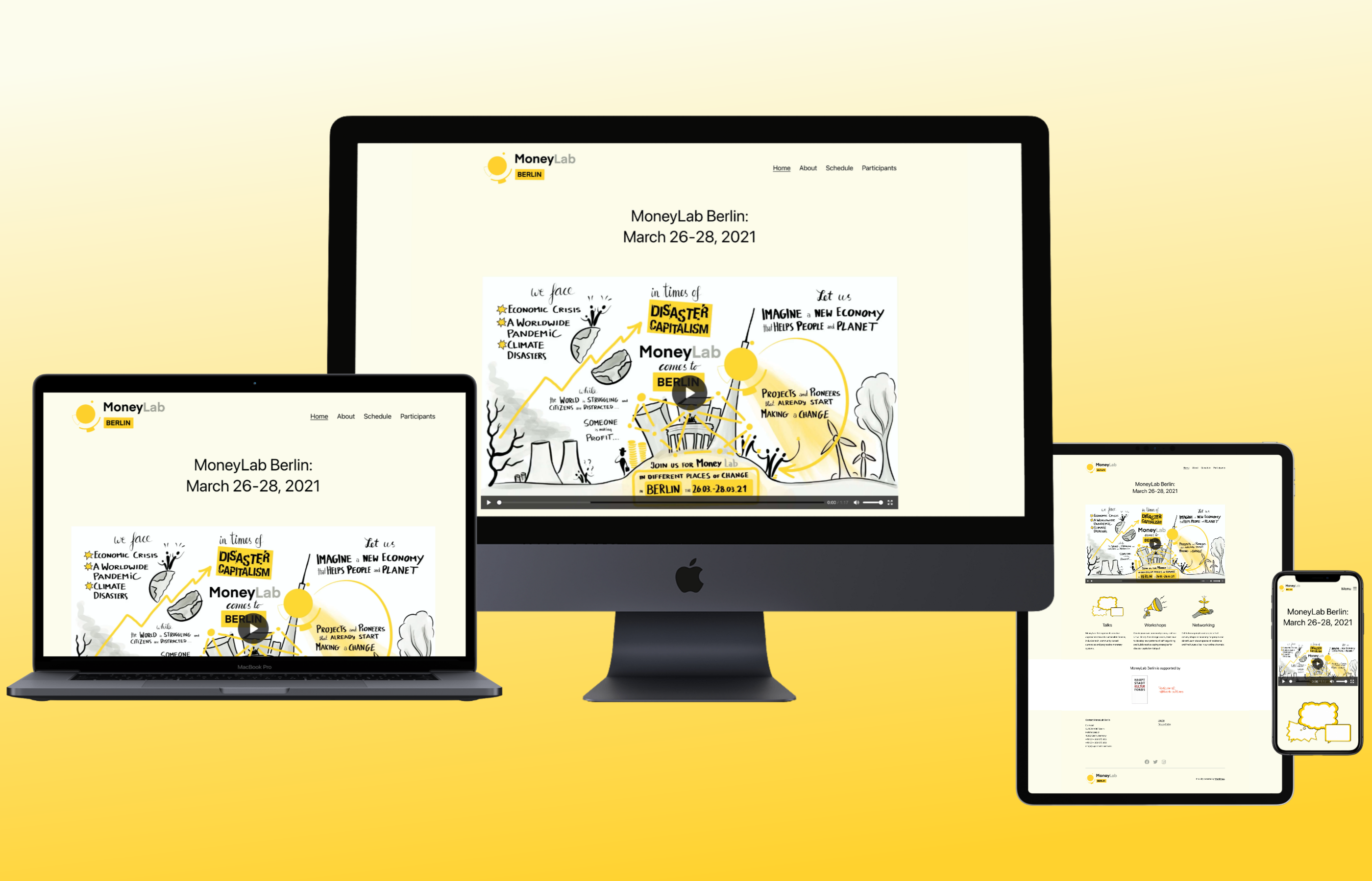 Responsive Website MoneyLab Berlin