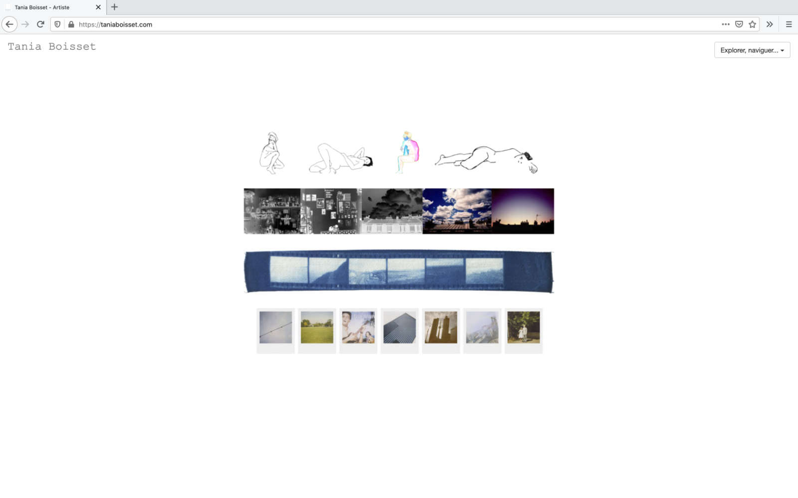 Website von Tania Boisset